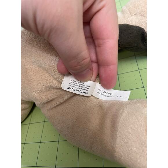 Toy Factory 10” Grumpy Cat Laying Stuffed Animal Plush - Picture 10 of 12